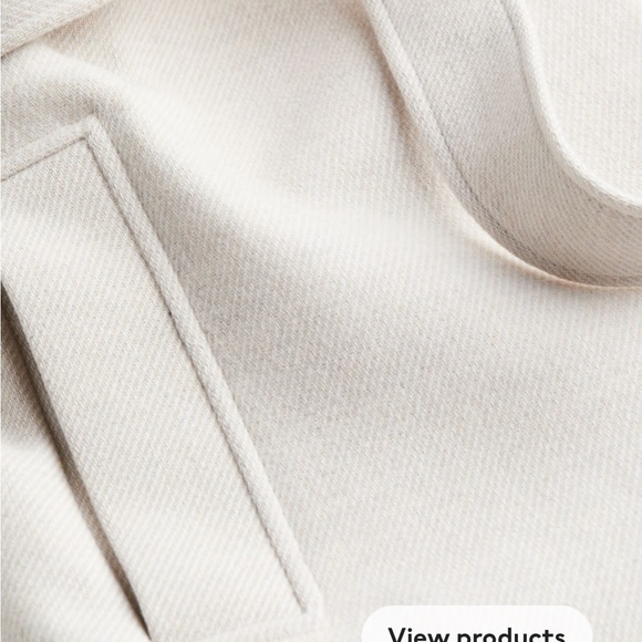 H & M Tie belt coat - Picture 5 of 10